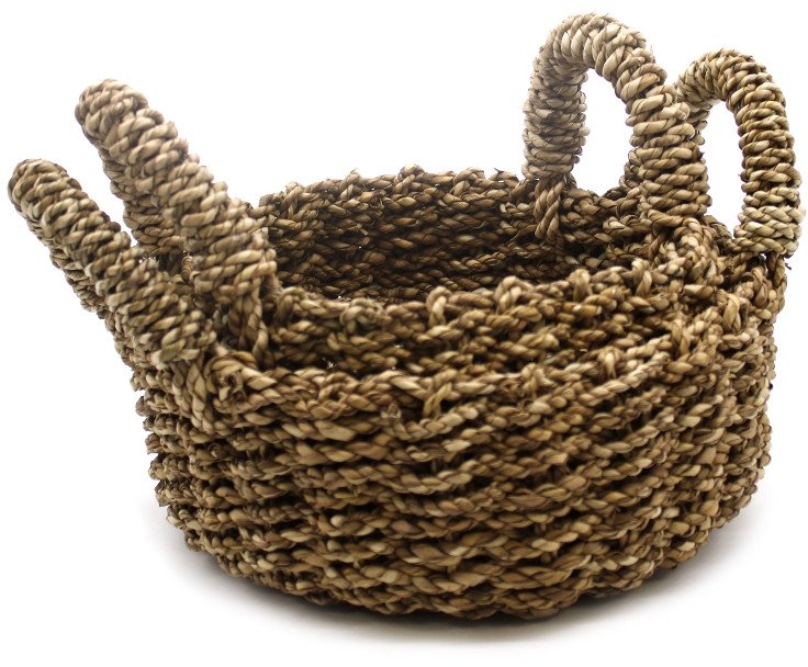 Kosze z Trawy Morskiej - Owalne