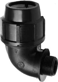 AKA Kolano 90º PE 63mm GZ 2" (447617)