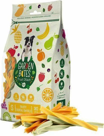 Duvo+ Garden Bites Fruity Dental Swirls S 30 Pcs, Op. 230g