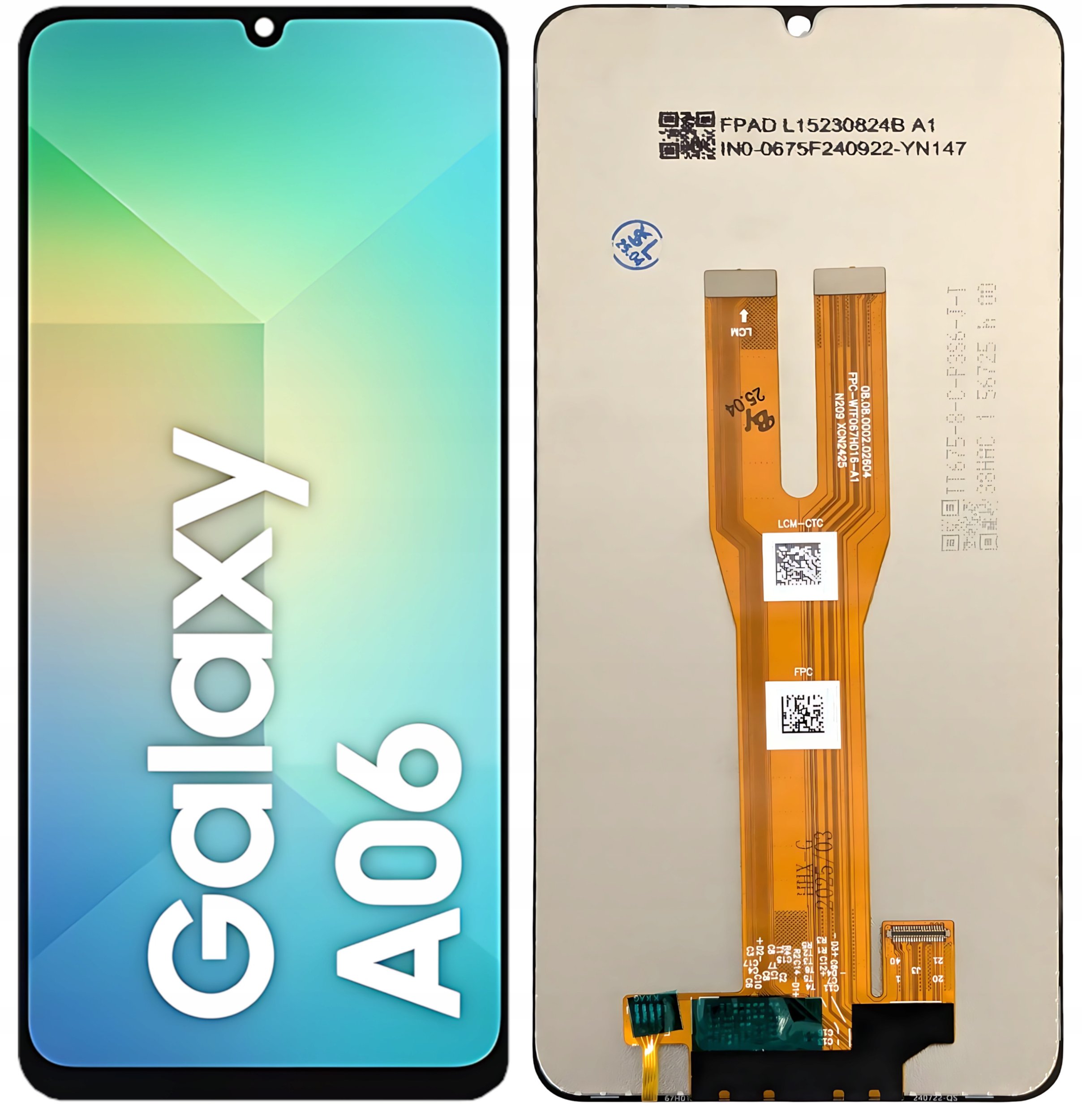 Wyświetlacz do Samsung Galaxy A06 4G Ekran LCD SM-A065F SM-A065M (5904858345816)