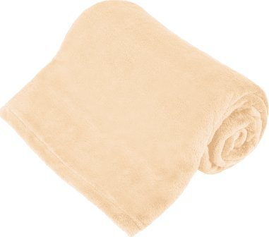 Teesa Koc polarowy 150x200 cm TEESA - kremowy