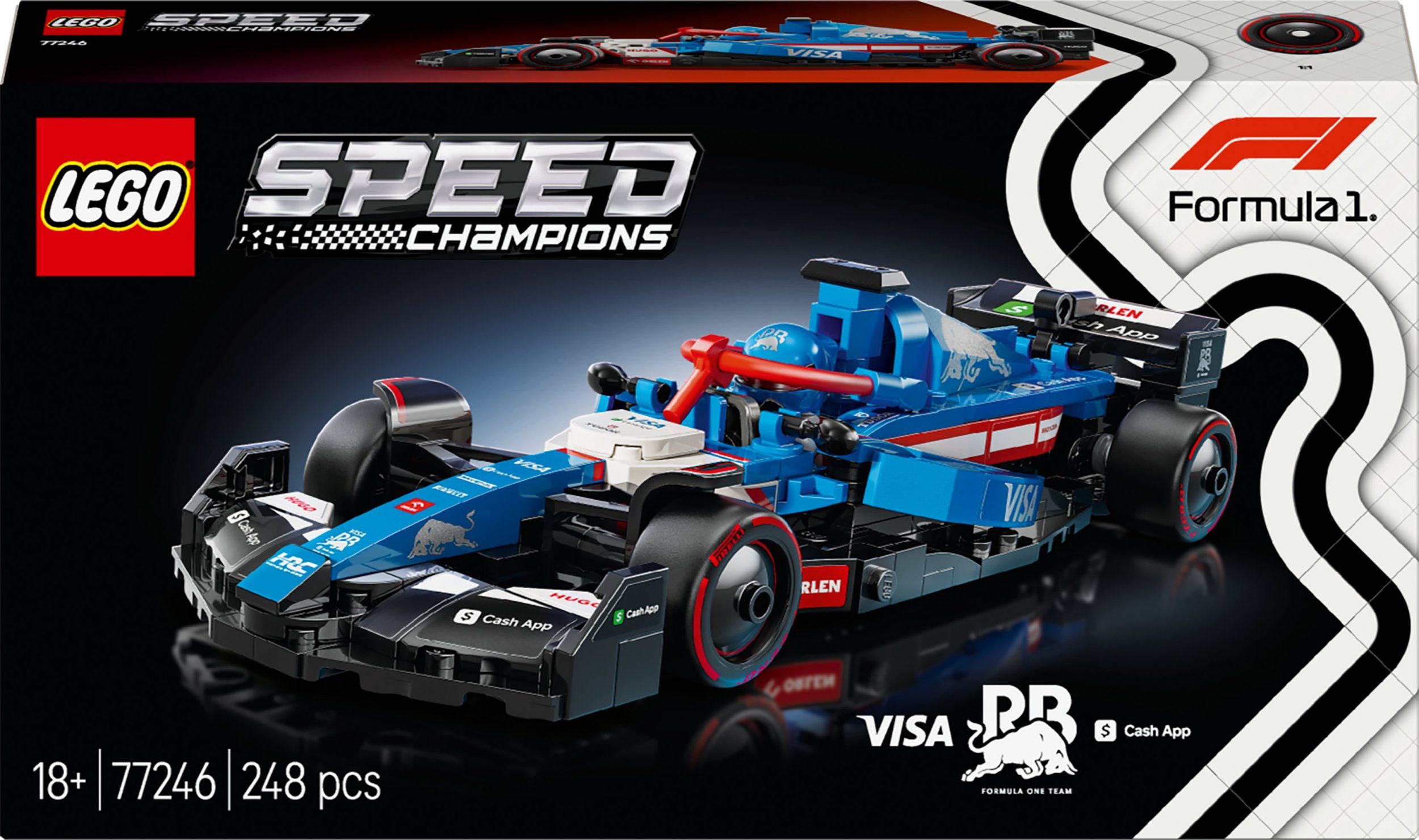 Speed champions Bolid F1® Visa Cash App RB VCARB 01 (77246)
