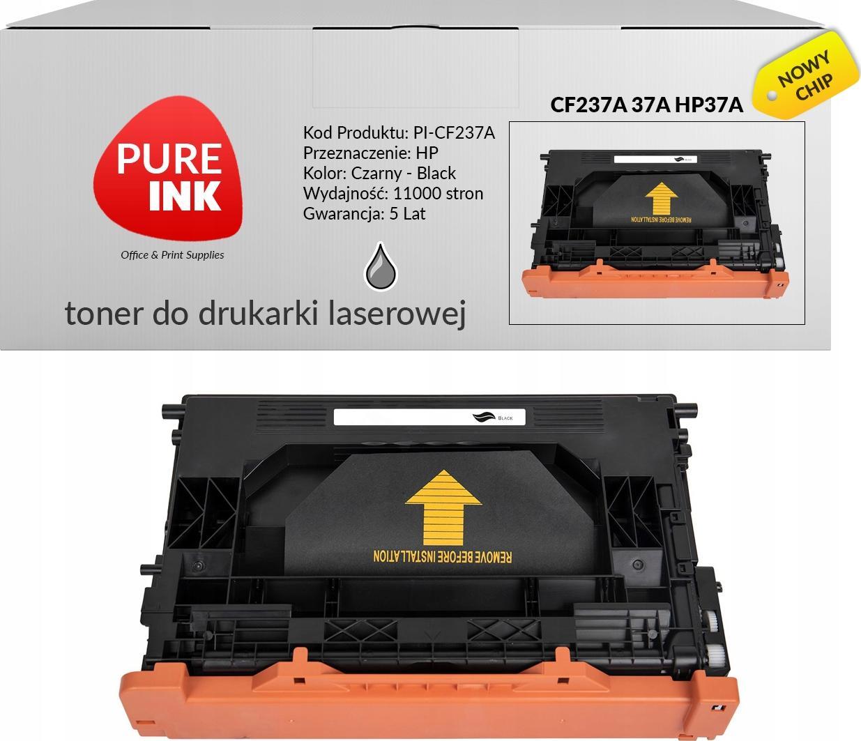 Toner Pureink Black Zamiennik CF237A