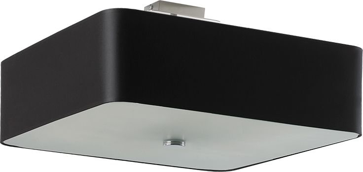 Lampa sufitowa Sollux Lampa podsufitowa czarna do kuchni Sollux LOKKO SL.0776