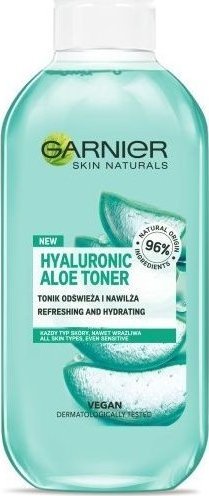 Garnier Skin Naturals Tonik Do Twarzy z Alosem i Kwasem Hialuronowym 200 ml