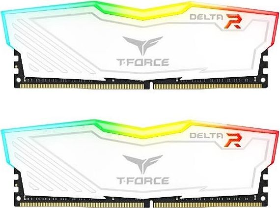 Pamięć TeamGroup T-Force Delta RGB, DDR4, 16 GB, 3200MHz, CL16 (TF4D416G3200HC16CDC01)