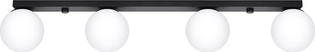 Lampa sufitowa Sollux Sollux Yoli SL.1154 plafon oprawa sufitowa 4x12W LED G9 IP20 biały/czarny