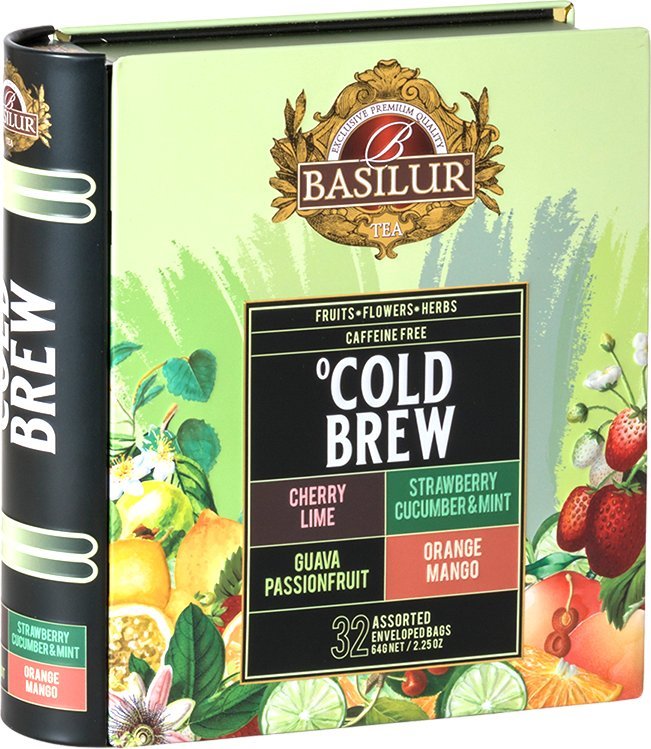 Basilur Basilur COLD BREW Assorted herbata owocowa PUSZKA