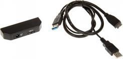Adapter USB SilverStone (SSTEP02BUSB3.0zuSATAAdapterschwarz)