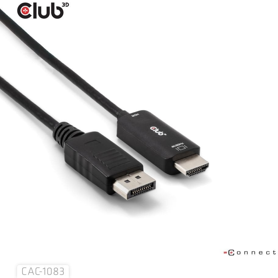 CLUB3D CAC-1083 kabel DisplayPort 2 m HDMI Typu D (Micro) Czarny