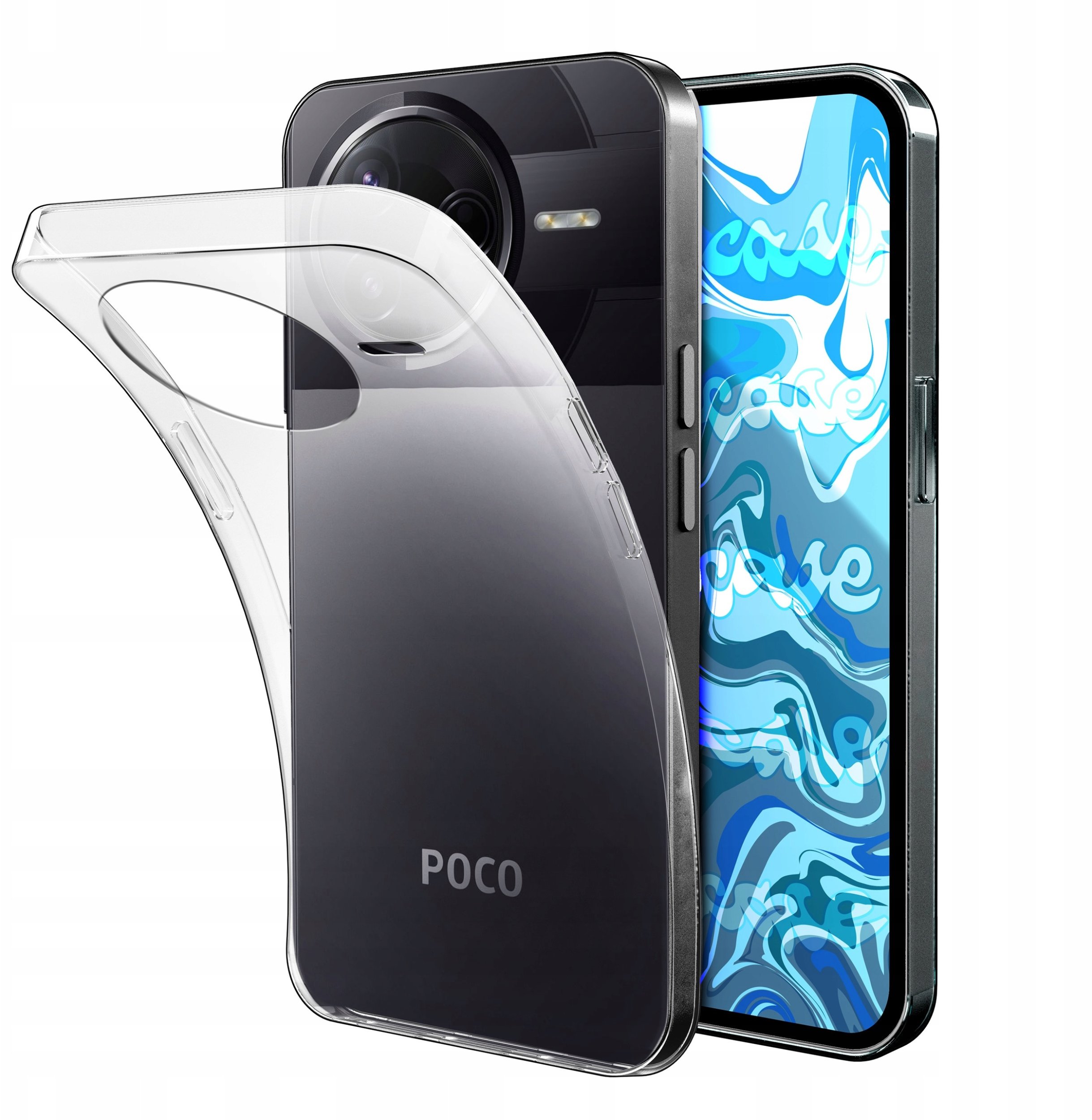 Etui Do Xiaomi Poco F7 Pro / F7 Ultra (Przezroczyste, Silikonowe, Obudowa)