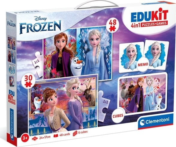 Clementoni Zestaw gier Edukit Frozen Kraina Lodu