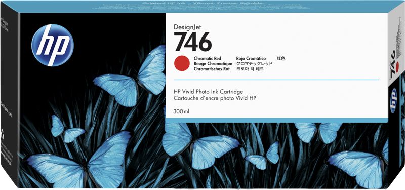 Tusz HP HP 746 (Chromatic Red)