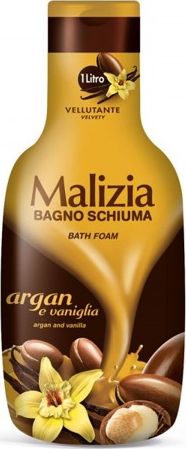 Malizia Płyn do kąpieli Argan&Vanila 1L