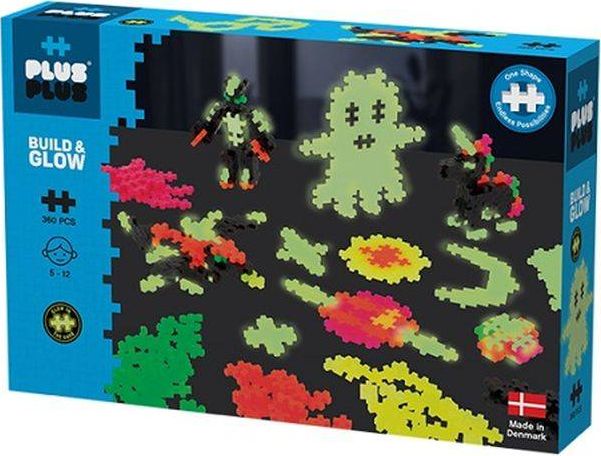 Plus Plus Klocki Mini Glow Basic 360el. świecące w ciemności