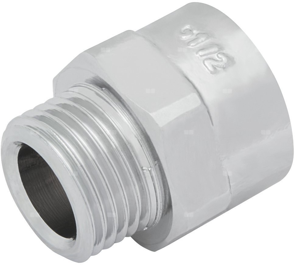 Korpus przyłączki niklowany - G1/2KAN-THERM