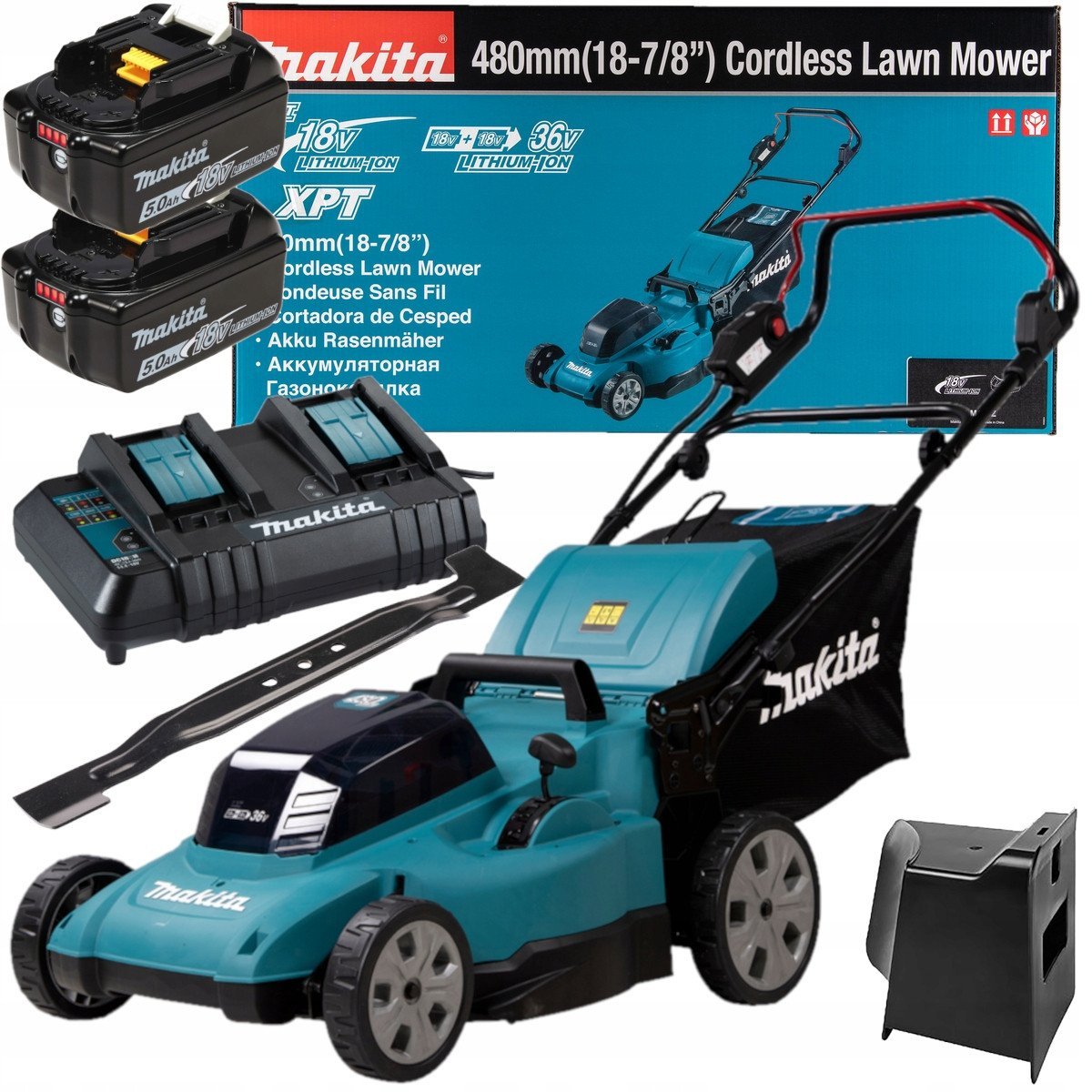 Kosiarka akumulatorowa Makita Makita DLM480PT2 cordless lawn mower