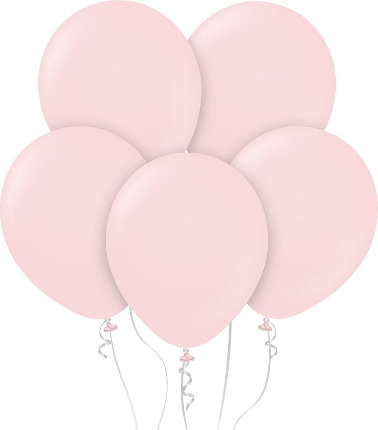 GoDan Balony Beauty&Charm makaronowe rózowe 30cm 5szt
