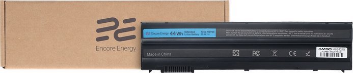 Bateria Encore Energy Nowa bateria Encore Energy do Dell Latitude E5420 E6420 E6520 E5530 44Wh 11.1V 4000mAh M5Y0X