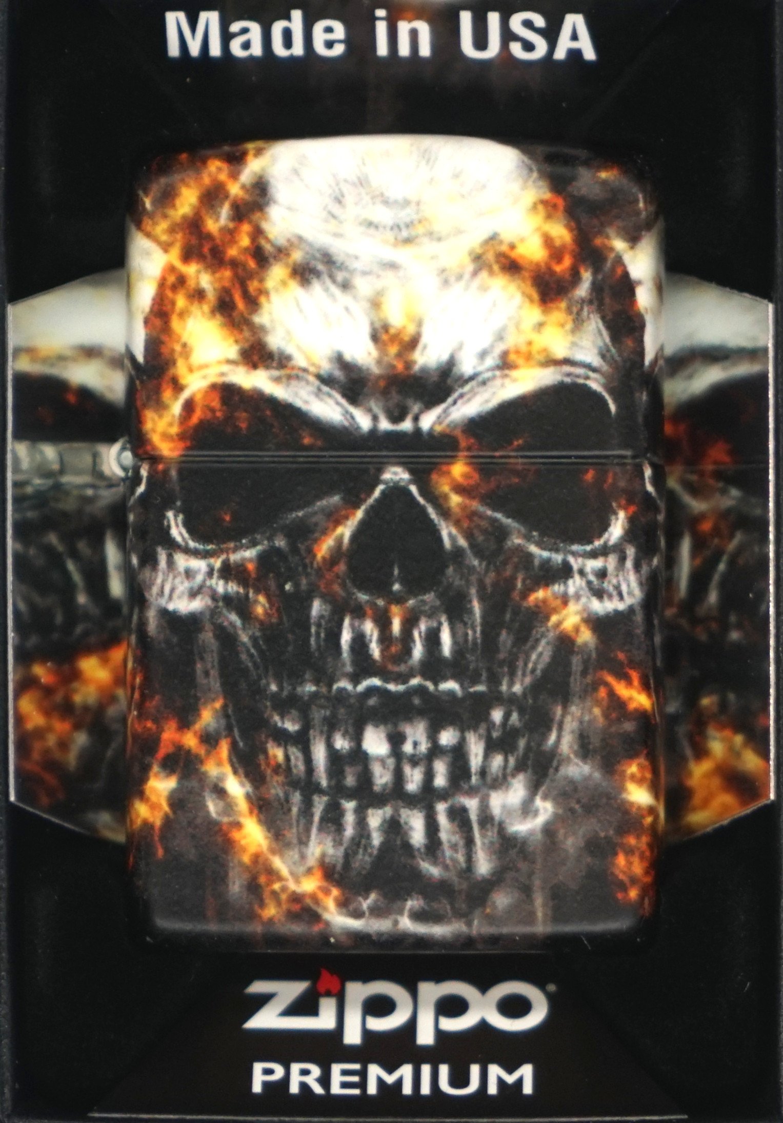 Zapalniczka ZIPPO SMOKEY SKULL DESIGN 60006136