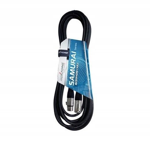Kabel Roxtone Kabel mikrofonowy 5m Roxtone Samurai XLR - XLR