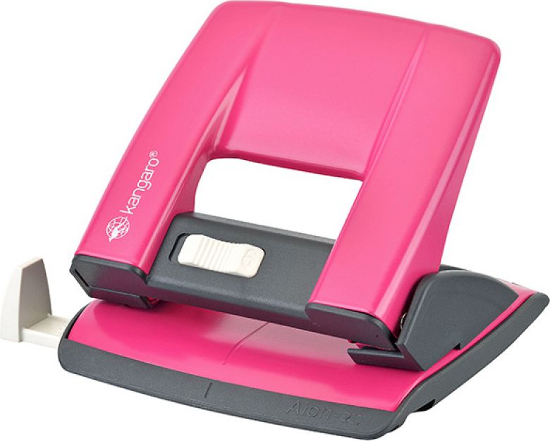 Dziurkacz Kangaro Aion-20 20 kartek Różowy (KAA20/S-16)