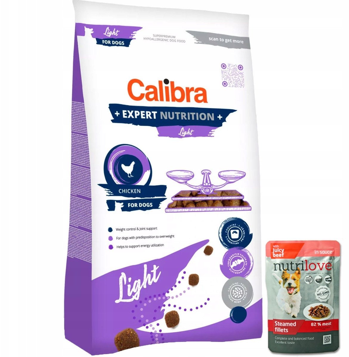 CALIBRA DOG Expert Nutrition light 2kg