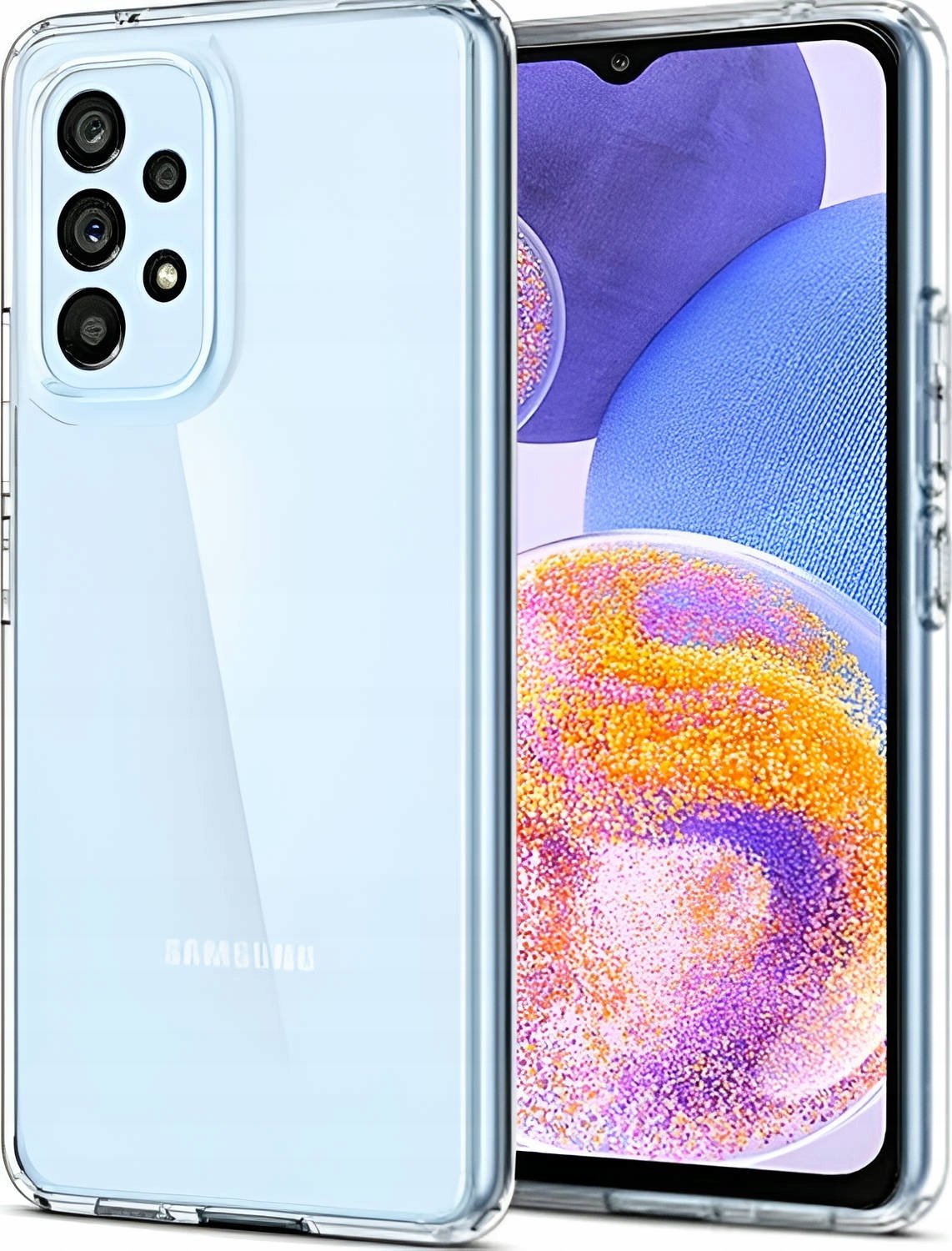 Hello Case Etui Do Samsung Galaxy A23 / A23 5G (Przezroczyste, Bezbarwne, Silikonowe)