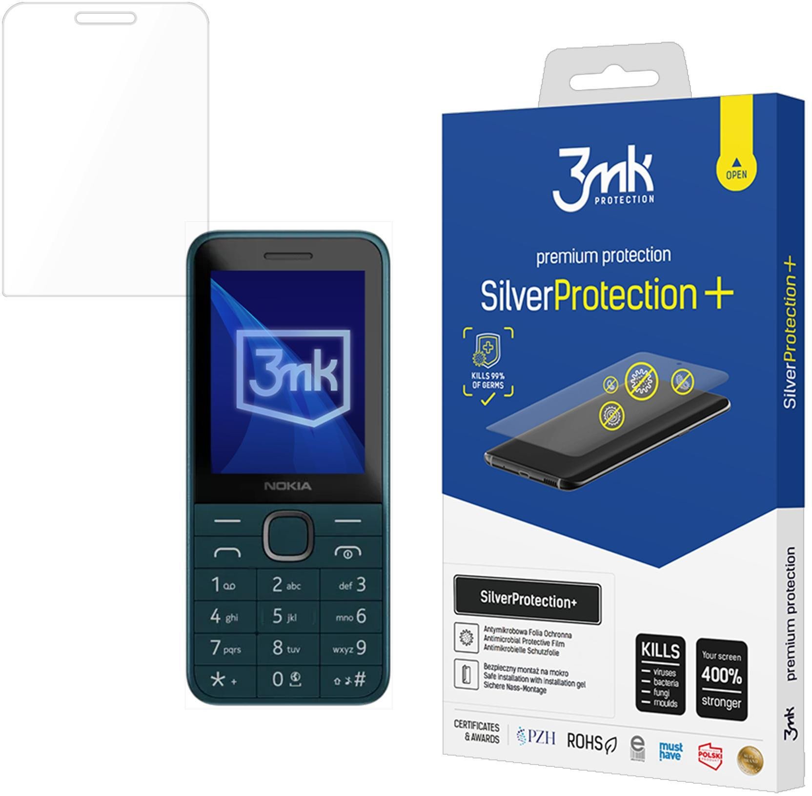 NOKIA 225 4G (2024) - 3MK SILVERPROTECTION+