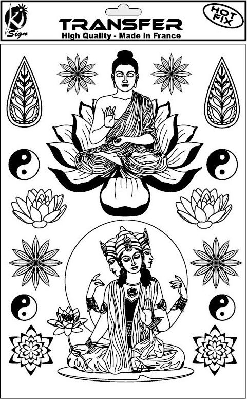 Ki-Sign Naprasow. A4 Czarna Budda