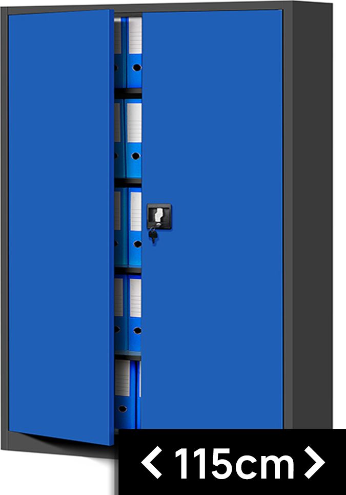 Jan Nowak Szafa JAN II antracyt-niebieski