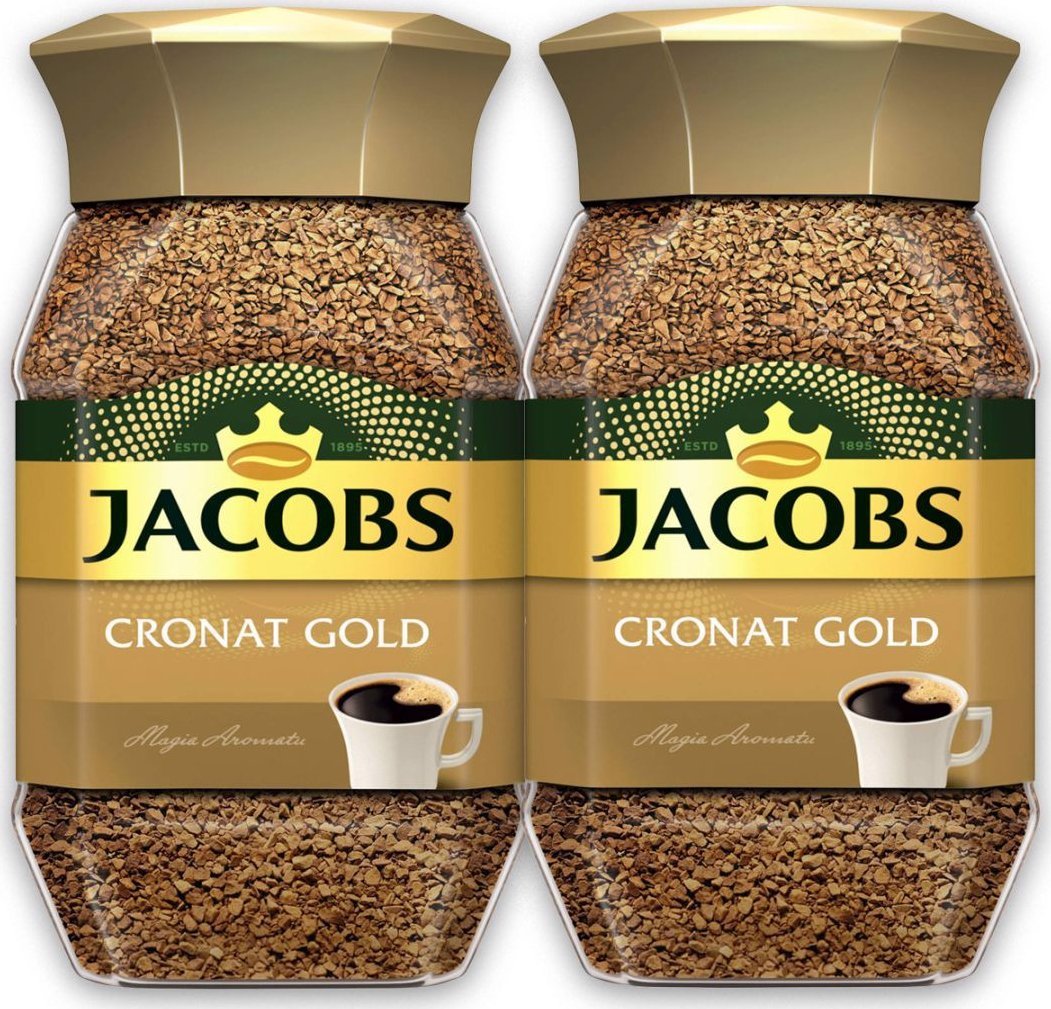 Jacobs Jacobs Cronat Gold Kawa rozpuszczalna 200 g x 2 sztuk