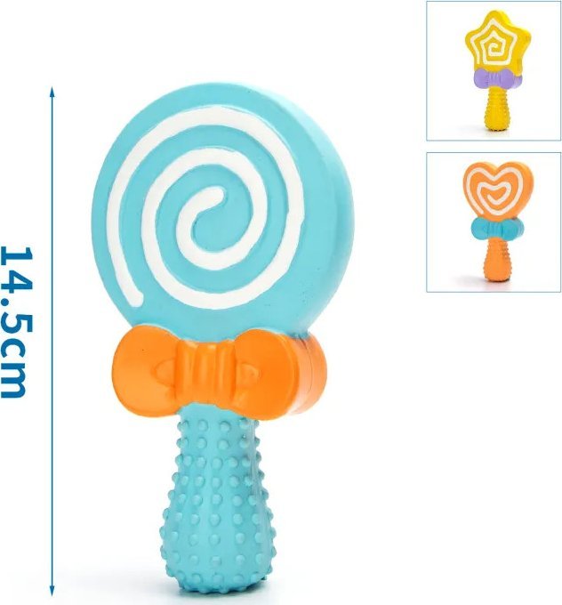 Nobleza Lateksowa piszcząca zabawka z serii Jedzenie dla psa Lateksowa piszcząca zabawka z serii Jedzenie dla psa