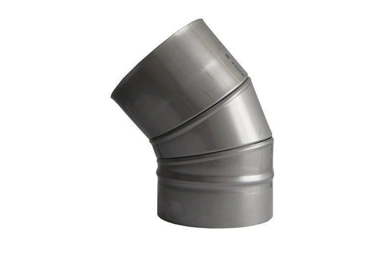 CHIMNEY ELBOW 115130000 45° DIAMETER -