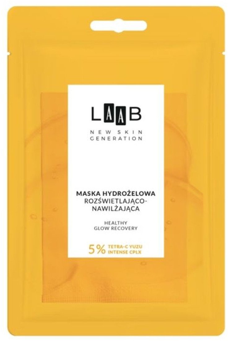 AA LAAB Tetra-C Yuzu Maska hydrożelowa rozświetlająco-nawilżająca 1 szt.