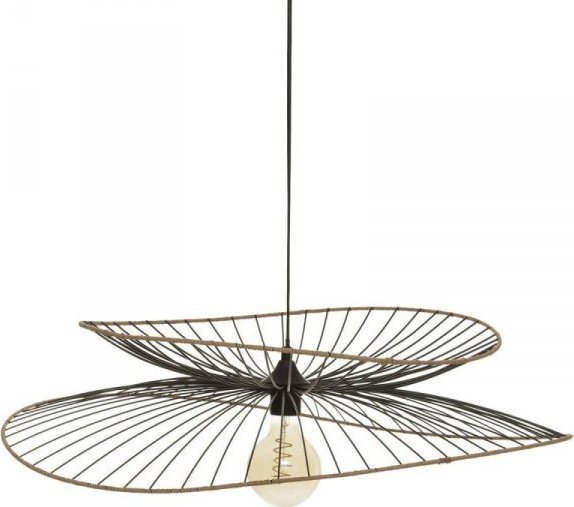 Lampa wisząca Atmosphera Lampa Sufitowa Atmosphera Alara 40W Czarny ( 69,5 x 17,5 cm)