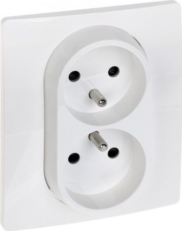 Legrand GNIAZDO PODWÓJNE LE-764541 Niloe 230 V 16 A LEGRAND