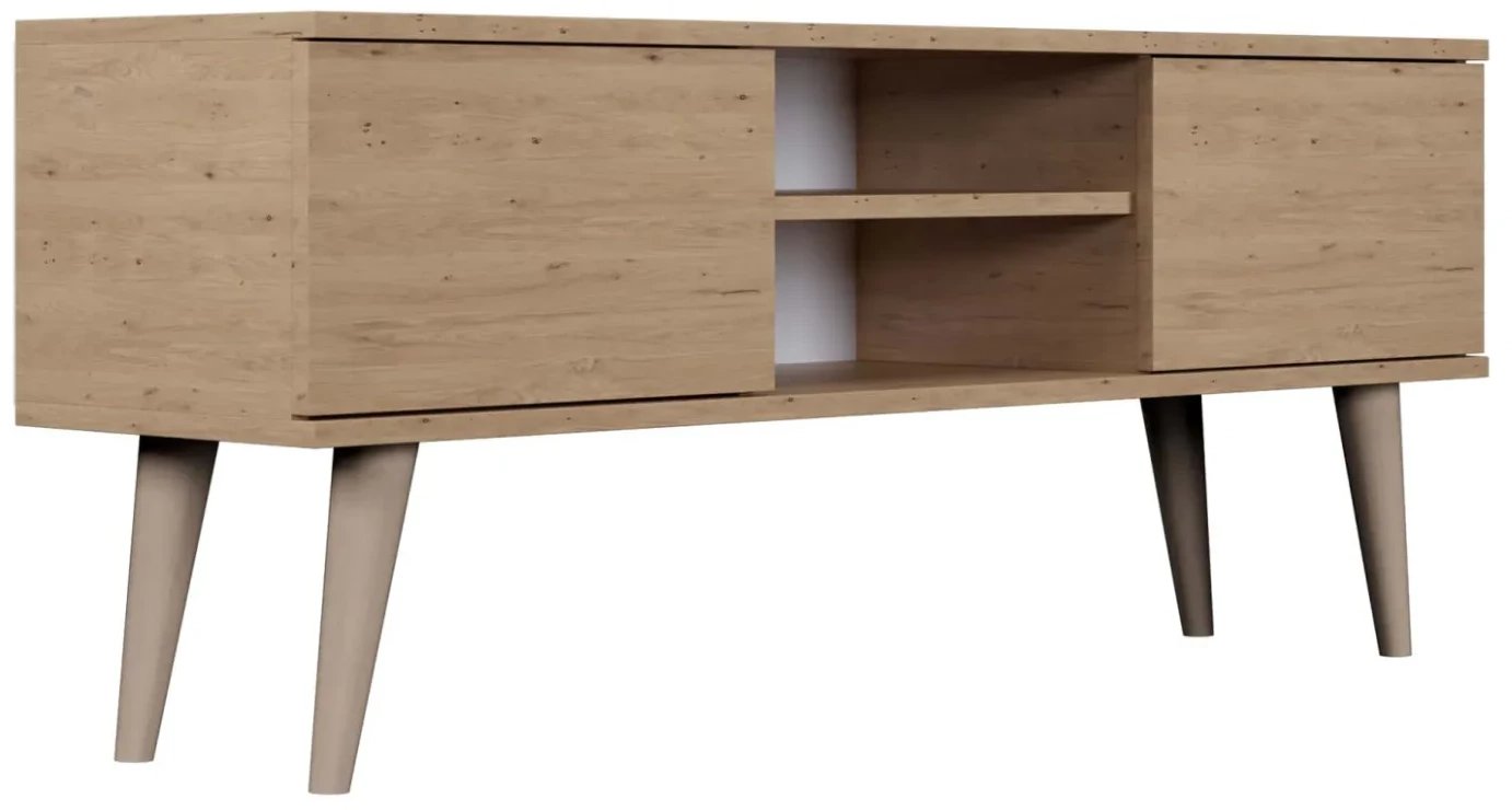 Szafka RTV TORONTO 120 dąb artisan KOCOT MEBLE