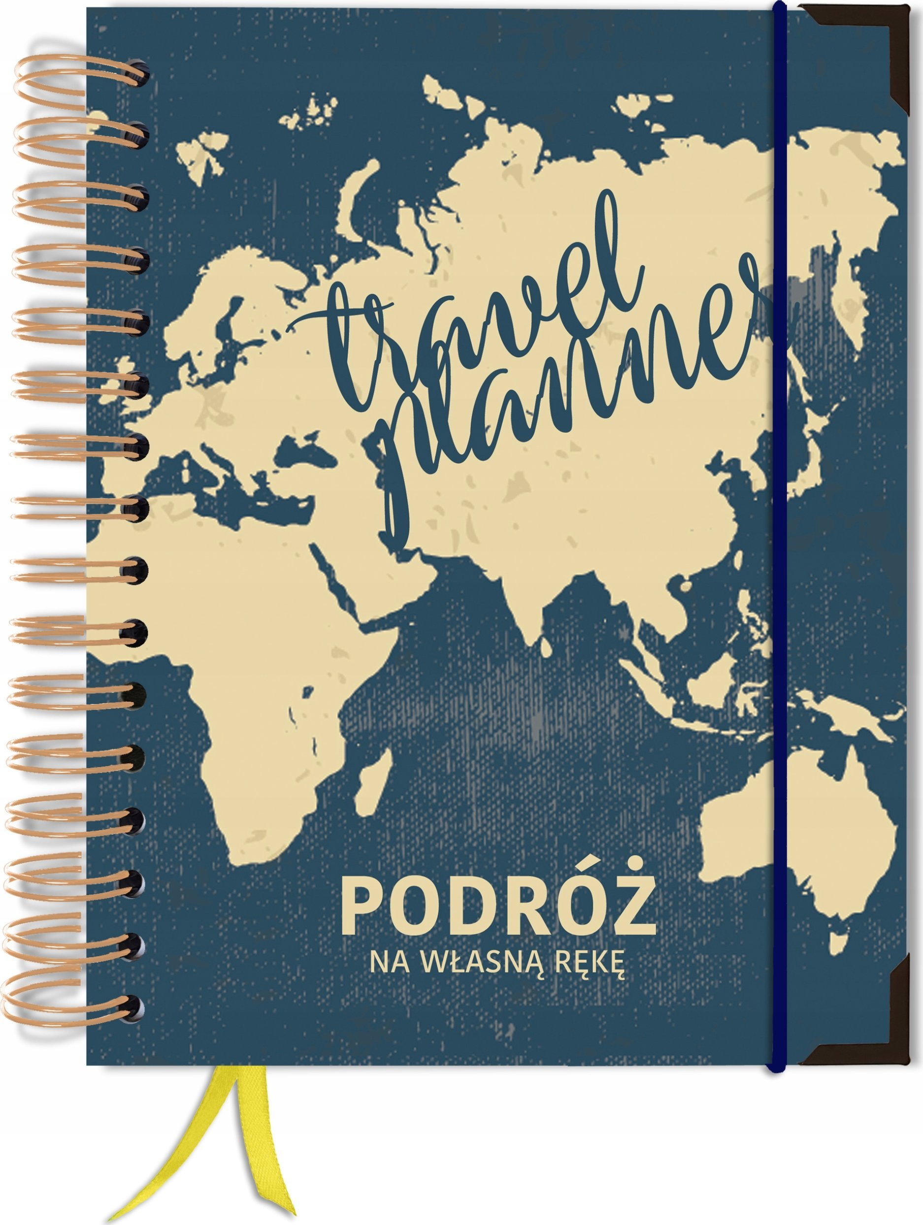 TadaPlanner Travelbook dziennik podróżnika TaDa Planner A5+ pamiętnik notes podróży