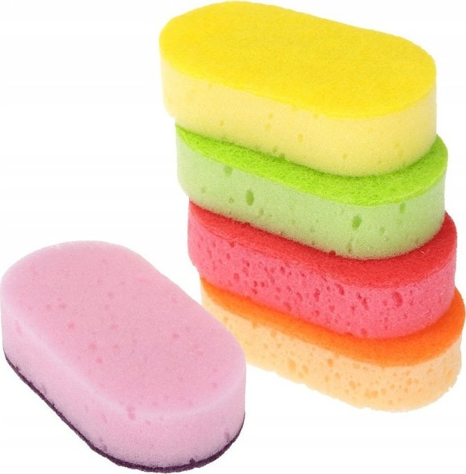 Ravi GĄBKA ZMYWAK DO NACZYŃ TALERZY FUEGO 5 SZT WIELO