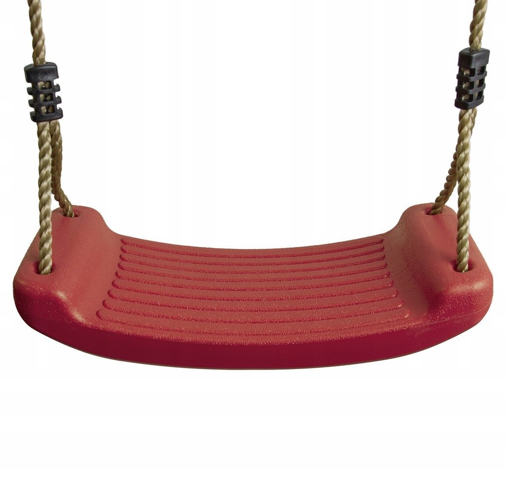 Huśtawka ogrodowa DESKA siedzisko dla dzieci Bordowa 42 cm