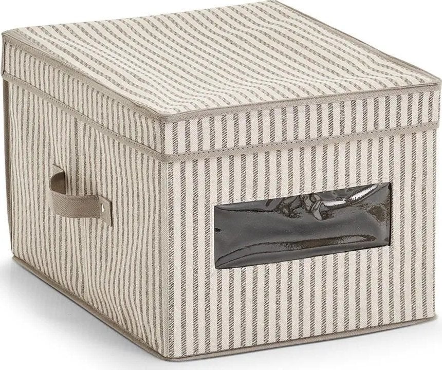 Zeller Pudełko tekstylne, pojemnik do przechowywania, pudełka materiałowe, pojemniki tekstylne, pudełka składane, organizer, ZELLER