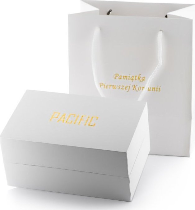 Zegarek Pacific ZEGAREK DAMSKI PACIFIC X6133 - komunia komplet prezentowy (zy640b)