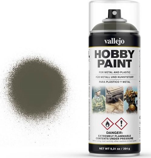 Vallejo Farba Modelarska AFV Color Russian Green 4BO Vallejo Spray uniwersalny
