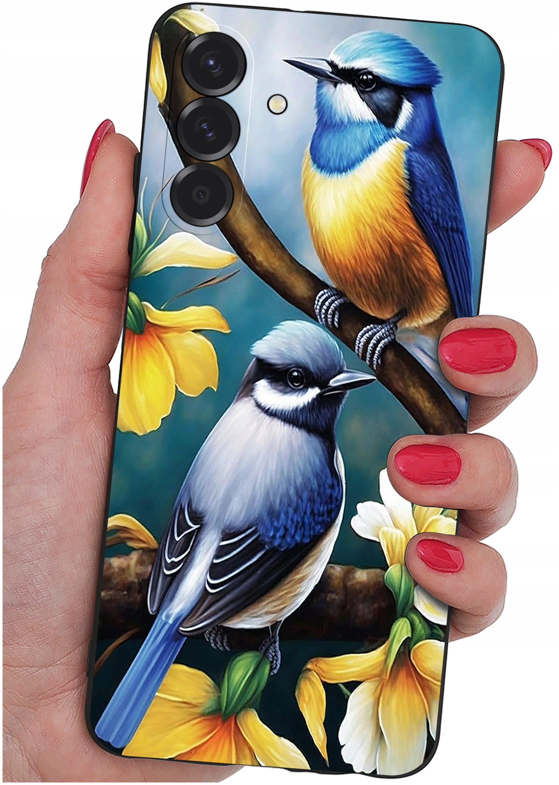 krainaGSM ETUI do Samsung A56 5G | WZORY | Silikonowe MATT CASE + SZKŁO 9H