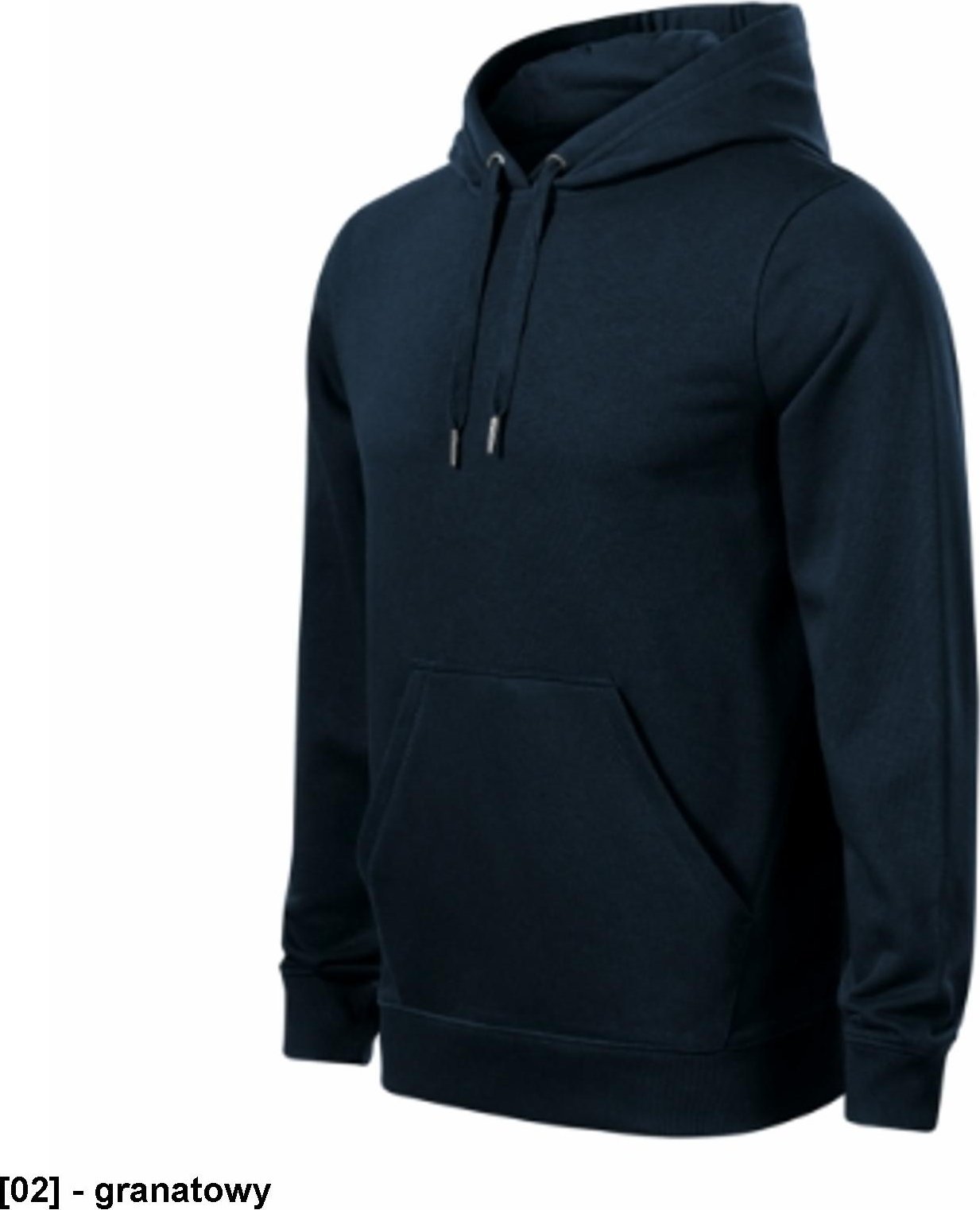 MALFINI Break (GRS) - ADLER - Break (GRS) - Bluza męska, 280 g/m2, 80 % bawełna, 20 % GRS poliester z recyklingu - granatowy 3XL