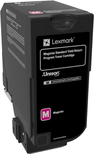 Toner Lexmark 74C2SM0 Magenta Oryginał (74C2SM0)