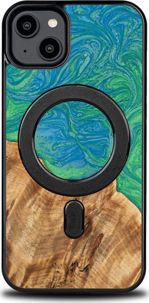 BeWood Etui Bewood Unique na iPhone 14 Plus - Neons - Tokyo z MagSafe