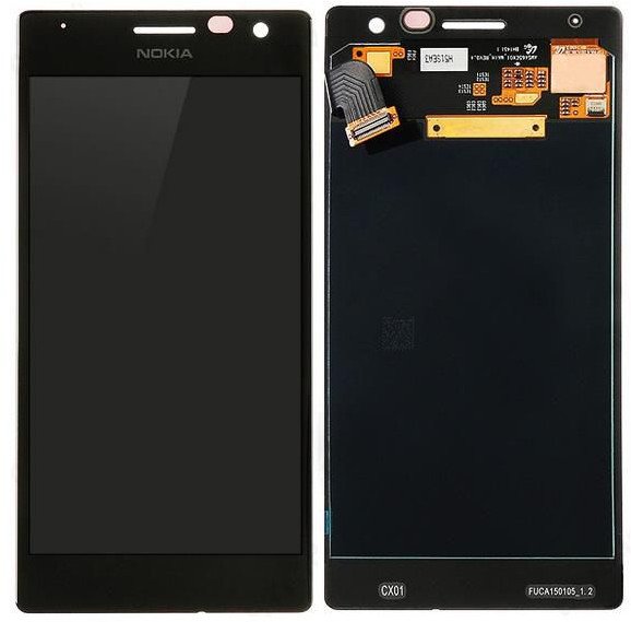 CoreParts MSPP72098, Display, Nokia, Lumia 735, 730 Dual SIM, Black, 140 mm, 240 mm