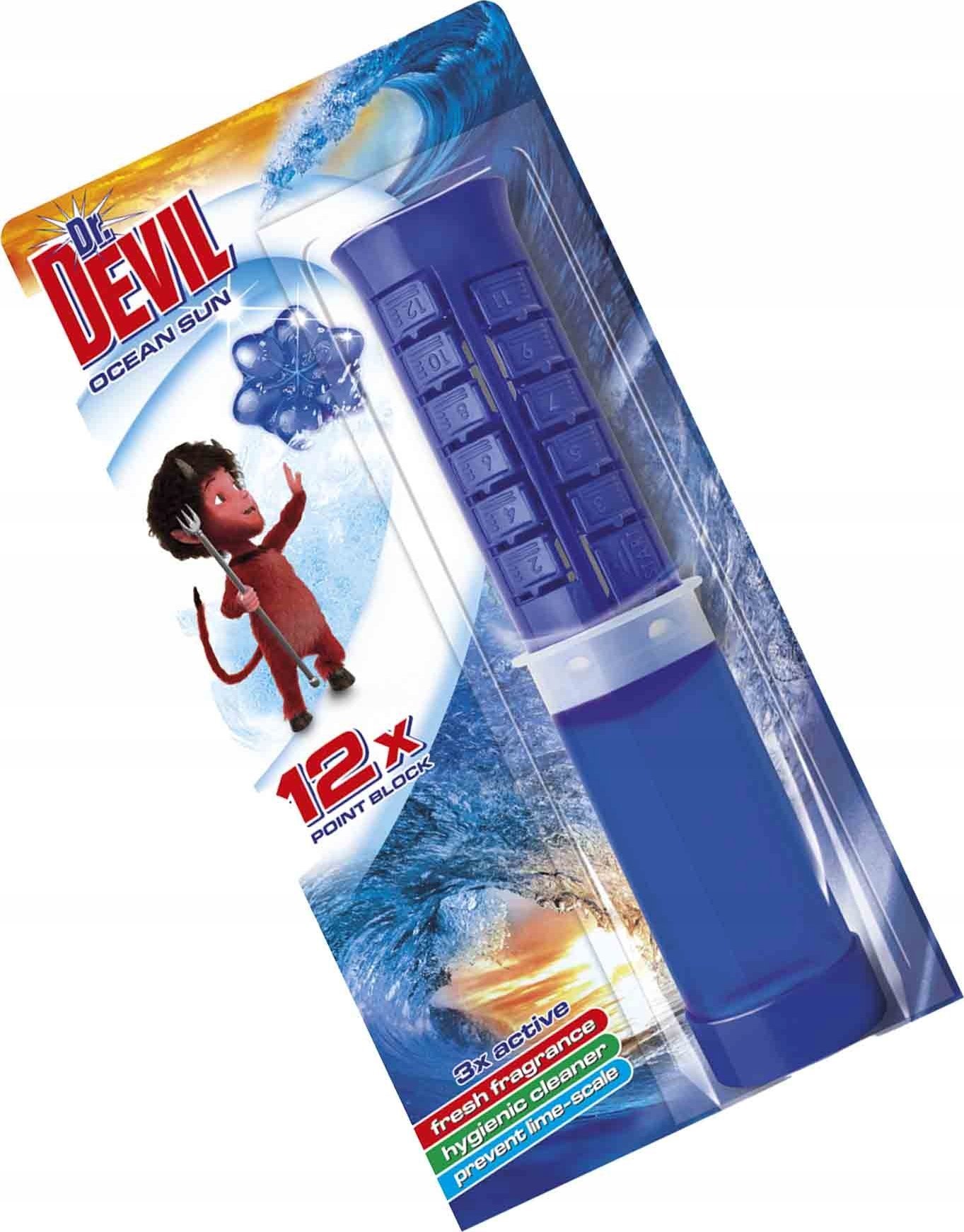 General Fresh Devil Żel do WC punktowy, ocean, 75 ml